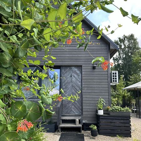 Вилла Amazing Little House On An Island With Garden Рига Экстерьер фото