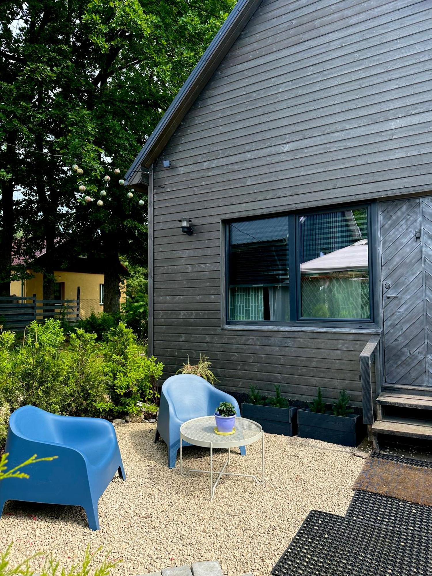 Вилла Amazing Little House On An Island With Garden Рига Экстерьер фото