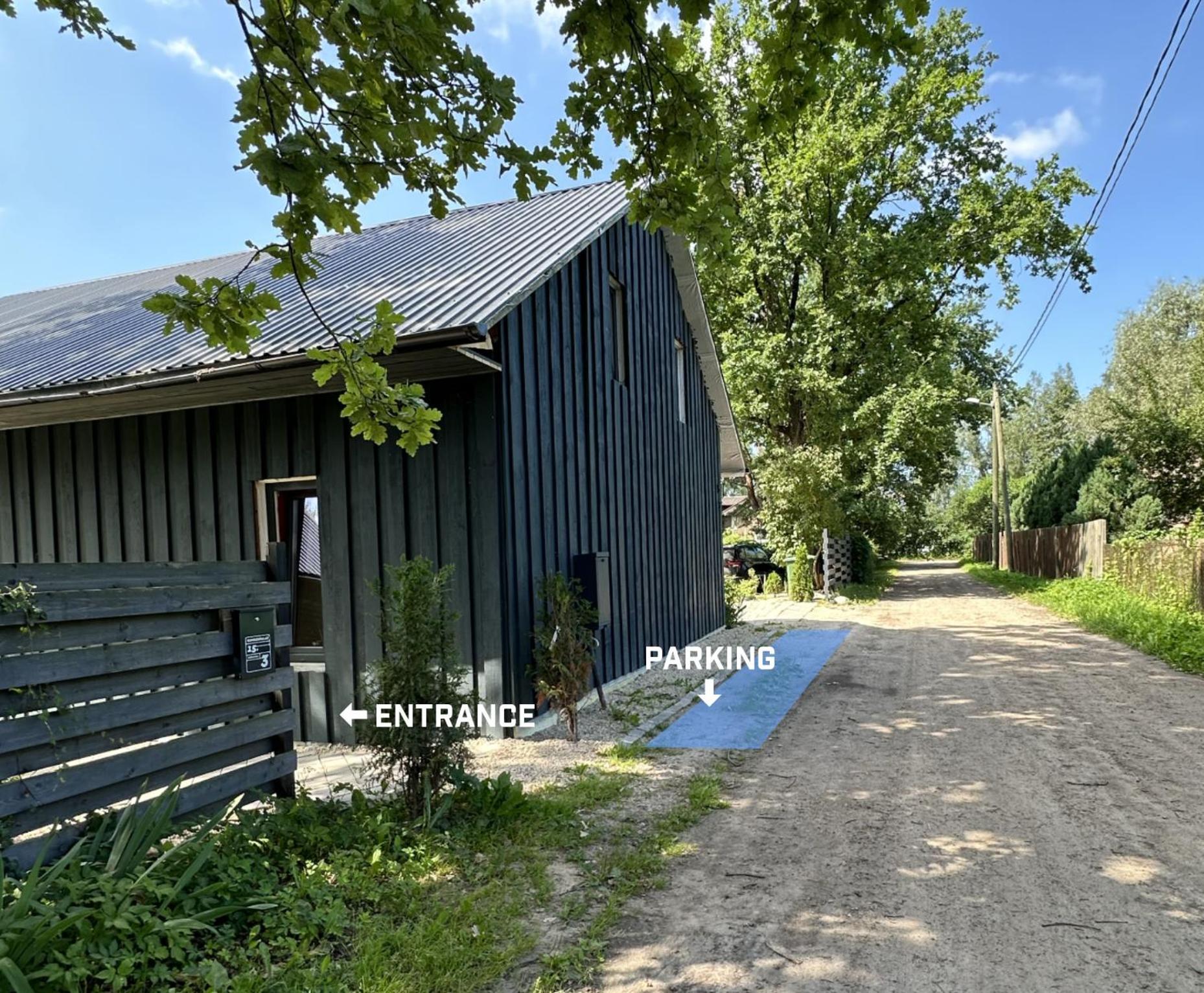 Вилла Amazing Little House On An Island With Garden Рига Экстерьер фото
